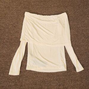 SHEIN Light Cream Top